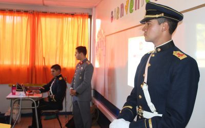 VISITA ESCUELA MILITAR “BERNARDO O’HIGGINS RIQUELME”