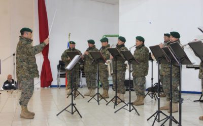PRESENTACIÓN DE LA BANDA INSTRUMENTAL DEL REGIMIENTO REFORZADO N° 17 DE LA CIUDAD DE LOS ÁNGELES