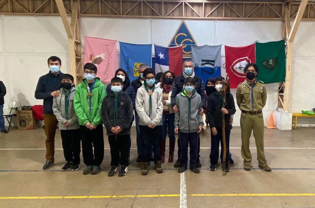 CEREMONIA DE ENTREGA DE PAÑOLINES, GRUPO SCOUT K2
