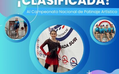 María Ignacia Martínez Quiroz al Nacional de Patinaje