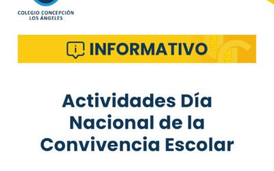 Informativo: Actividades Día Nacional de la Convivencia Escolar
