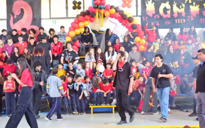 Actividades Estudiantiles en el Trigésimo Sexto Aniversario Colegio Concepción Los Ángeles