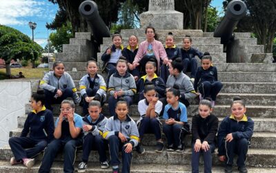 Brillante Presentación de Taller de Gimnasia Rítmica de Nuestro Colegio en la Ciudad de Collipulli