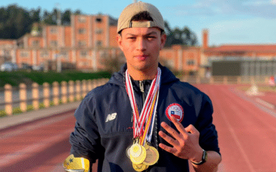 Gabriel Enrique Zelaya Zelaya:  Luchando por formar parte del primer equipo del Team Chile