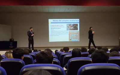 Charla educativa de la Brigada Antinarcóticos de la PDI: prevención y concientización en nuestro colegio