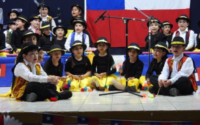 Acto Académico en Honor a las Fiestas Patrias Organizado por el Centro de Estudiantes del Colegio Concepción Los Ángeles