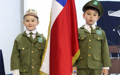 Estudiantes de Pre Básica y Primer Ciclo celebran a Carabineros de Chile