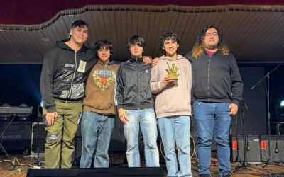 “Hecatombe” ganadores de la “Competencia de Bandas de Rock”